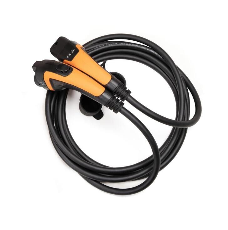 Model 3 16A 250V Type 2 To Type 1 Charging Cable 3kW For Nissan Leaf