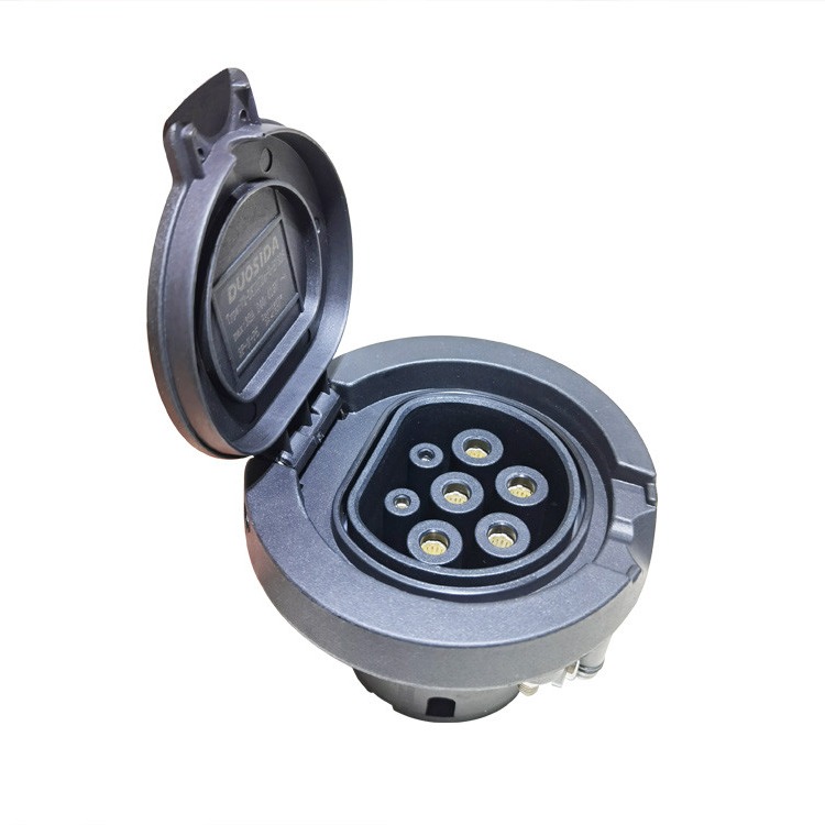 UL94 V0 32A EV Charging Accessories Type 2 Charging Socket