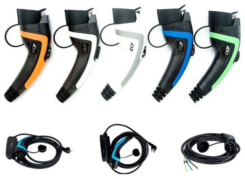 Buy 5m Electric Vehicle Type 2 Charging Cable 32A 250V AC Lightning Protection online manufacture