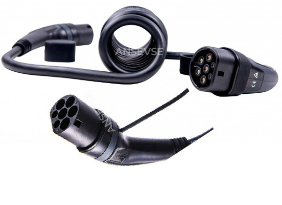 Standard Grounding Type 2 EV Charging Cables Featuring Huntsman Materials and IP65 Protection Level