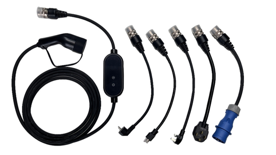 Portable Ev Charger  Adapter UK/Schuko/Nema/AU/CEE plug
