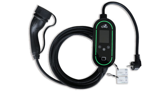 Buy IP67 7.36kW 32A Portable EV Charger Outdoor EV Charging Station for Electric Vehicles online manufacture