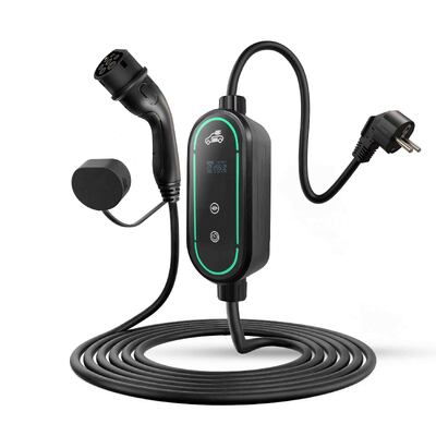 Buy AC EV Portable Charger 3.6kW 7.4KW 11KW With Current adjustment online manufacture