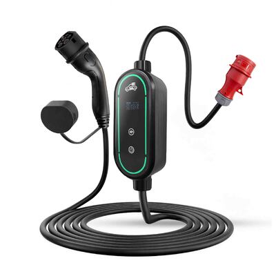 Buy 3 Phase 400V 11kW Portable EV Car Charger IP67 with CE Certification online manufacture