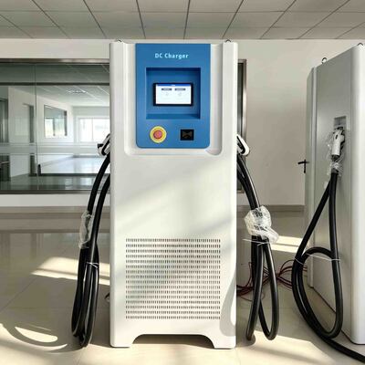 Buy 60kW EV DC Charging Station With GBT CCS Combo 2 Plugs OCPP JSON 1.6 2.0 online manufacture