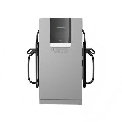 Buy 60kW DC Fast EV Charger with Dual CCS2 Connectors for Commercial Charging Stations online manufacture