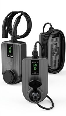 Buy IP66 Smart 7.4kW Wallbox EV Charger with Type 2 and App Control online manufacture