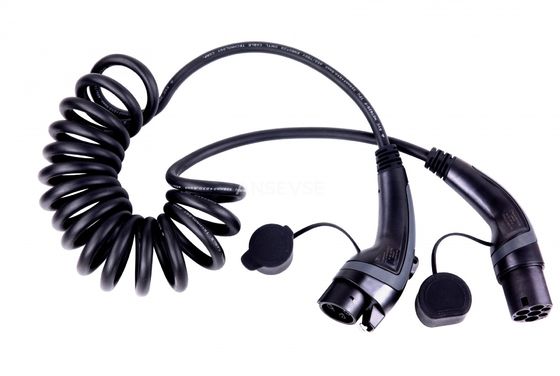 32A 250V 7kW Type 1 To Type 2 EV Charging Cable IEC 62196-2 Mode 3 Charging Cable