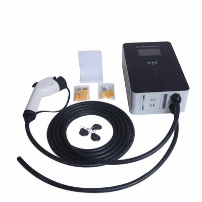 Buy Single Phase UL94 V-0 Electric Vehicle Charging Station 32A IP67 With 5m Cable online manufacture