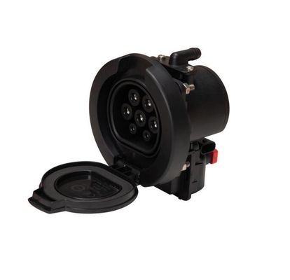 Buy 32A 480V 22kW EV Charging Accessories Type 2 EV Charger Socket For Charging Station online manufacture