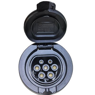 Buy UL94 V-0 32A EV Charging Accessories Type 2 Charging Socket online manufacture