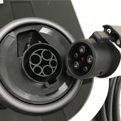 22kW IP65 240V AC EV Charging Station With 8 Inch Screen