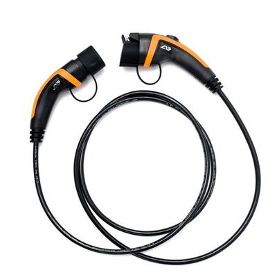 Buy IEC 62196 1phase 7kW Type 1 To Type 2 EV Charging Cable online manufacture