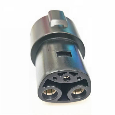 Buy Black 250V 60A EV Charging Cable Adapter Tesla Adapter For EV Charger online manufacture