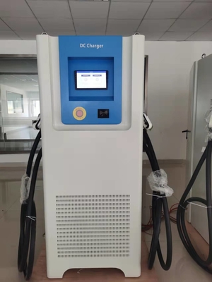 60kW EV DC Charging Station With GBT CCS Combo 2 Plugs OCPP JSON 1.6 2.0