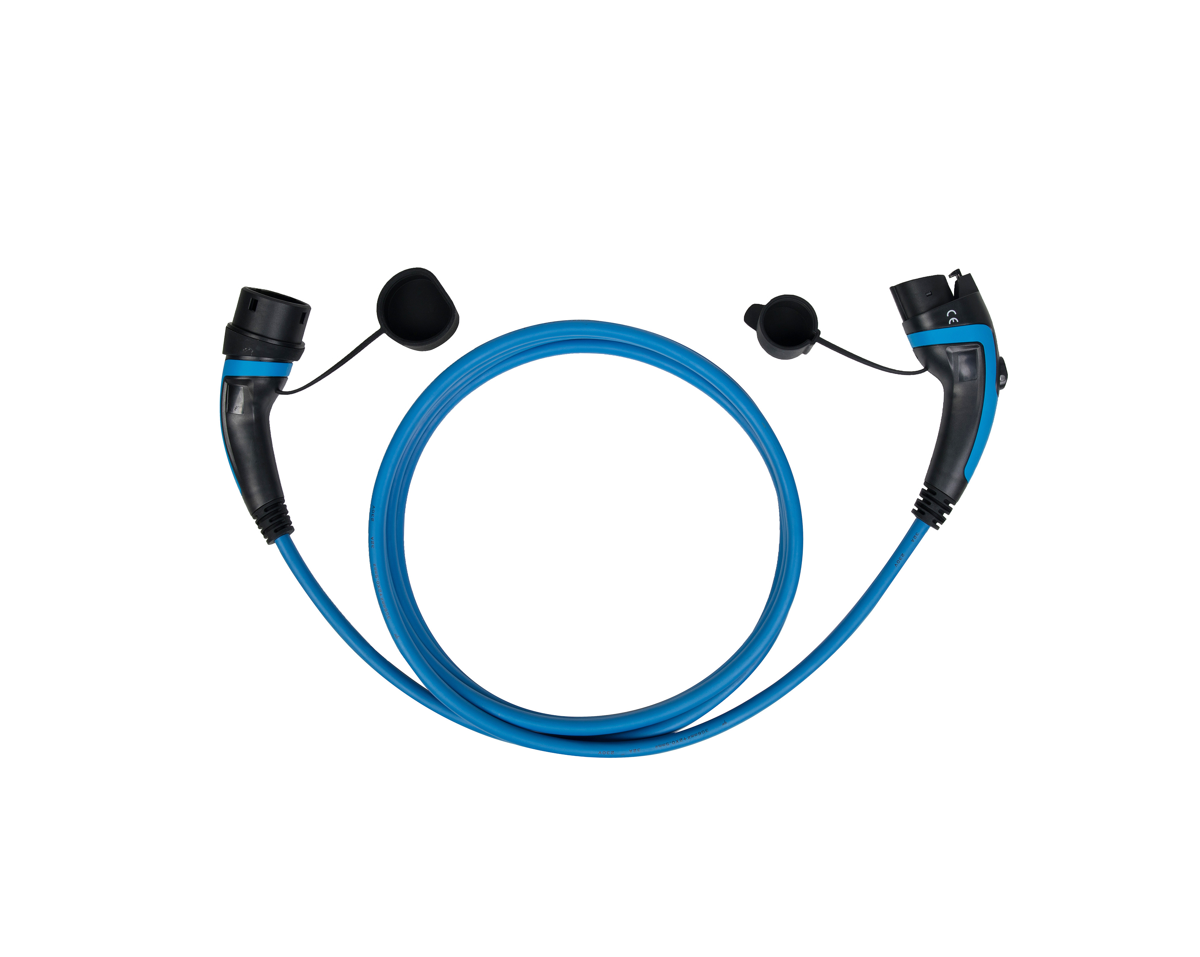 16A 250V Type 1 To Type 2 EV Charging Cable 16A 250V Type 1 To Type 2 EV Charging Cable