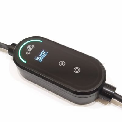 Good price Portable 11kW EV Charger Type 2 Smart App, Max. 3-Phase 5M/7M10M Electric Car Charger with 2.4inch LCD Display, Carry Bag, Bracket, Cable Holder, Mobile Wallbox Charging Station online