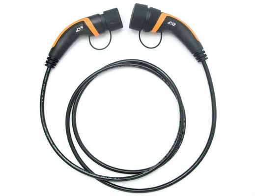 Good price TPU material TUV Certification 16a 1 Phase Orange Type 2 ev charging wire Cable Electric Car Charging Cables Extension online