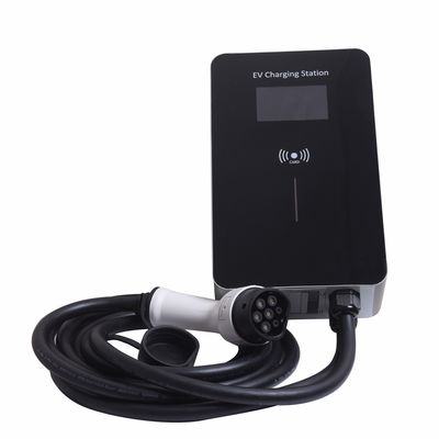 Good price 16A 400V 11kW E Car Charging Station Electric Car Plug In Stations With RFID Cards online