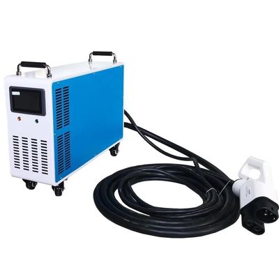 Good price DC Fast Quick 15KW 38A Portable EV Charger IP43 Protection grade TPU Material online