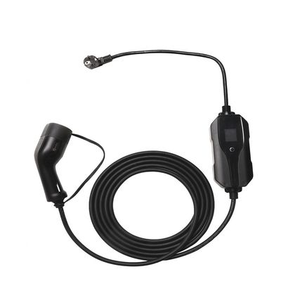 Good price J1772 Type1 Plug 10A 13A 5m Portable EV Charger With UK Plug Mode 2 online