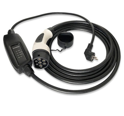 Good price IEC 62196 Type 2 Portable Charger 16A 250V 3.6kW With Schuko Plug Duosida online