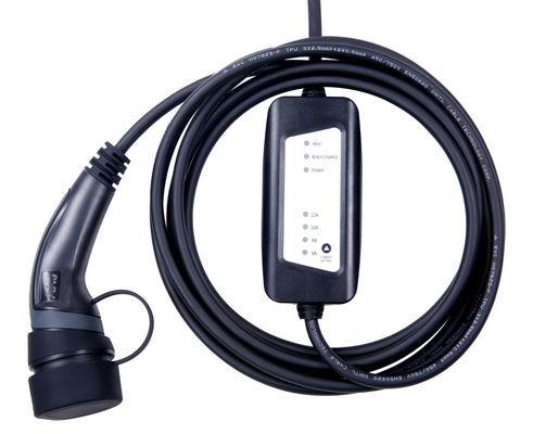 Good price IEC 62196 Type 2 EVSE Home Charger 16A 250V With Current Adjustable online