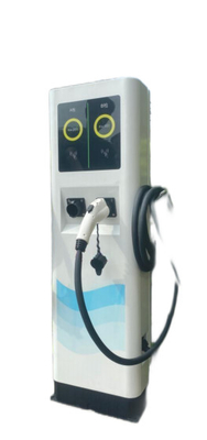 Good price IEC 621962-2 Type 2 Dual guns intergated floor-mounted AC EV charger online