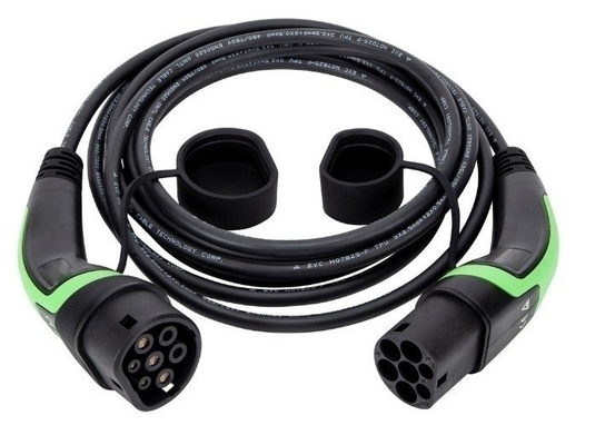 Good price 22kW 3 Phase 480V Type 2 To Type 2 EV Charging Cable 10m IP55 online